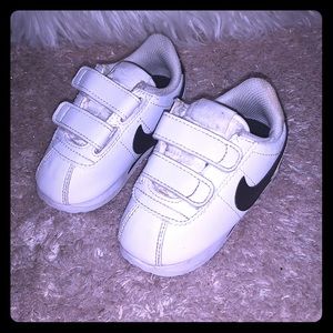 White Toddler Nike Cortez Shoes